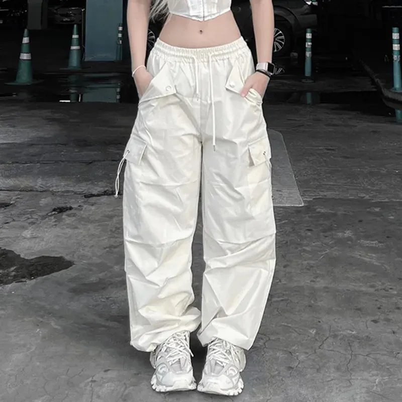 Baggy Cargo Pants: Y2K Streetwear Joggers for Women - Shop