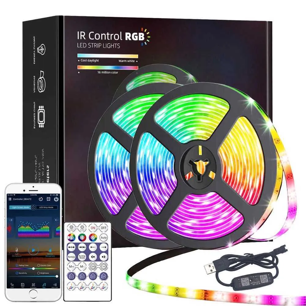 Usb Led Rope Flexible USB LED Strip Lights: 1-30m RGBIC Chasing Effect, App Control ...