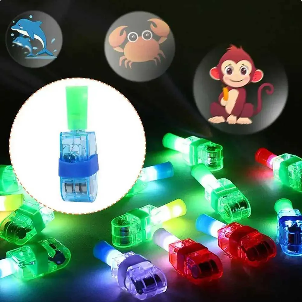 Lot De 50 Anneaux LED Halloween – Crâne, Citrouille, Fantôme – Clignotants Rouge Et Bleu, Cadeau Enfants