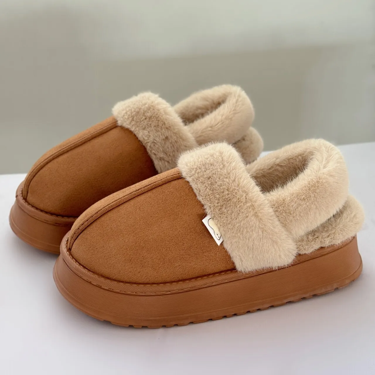 CHENSHI Pantoufles Chaussures De Coton Anti-dérapage pour