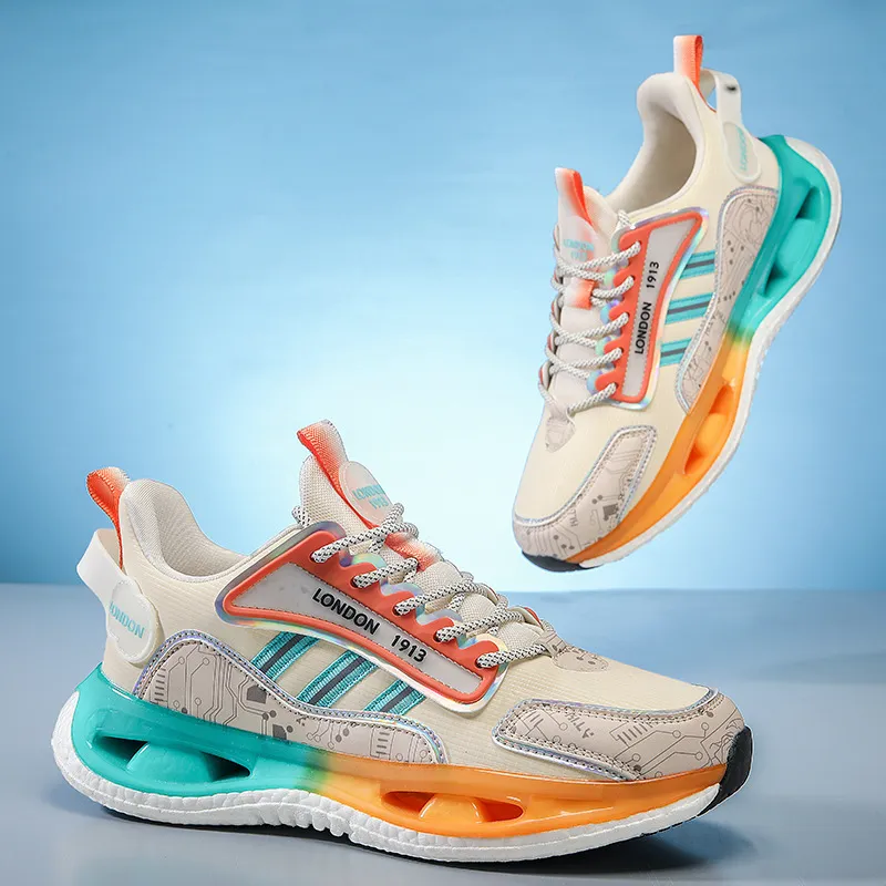 men's fly woven breathable sneakers