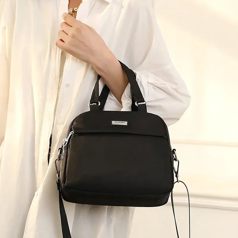 【関税&送料込】  Bags DHgate.com:Multi-Pocket Nylon Top Handle Shoulder Bag