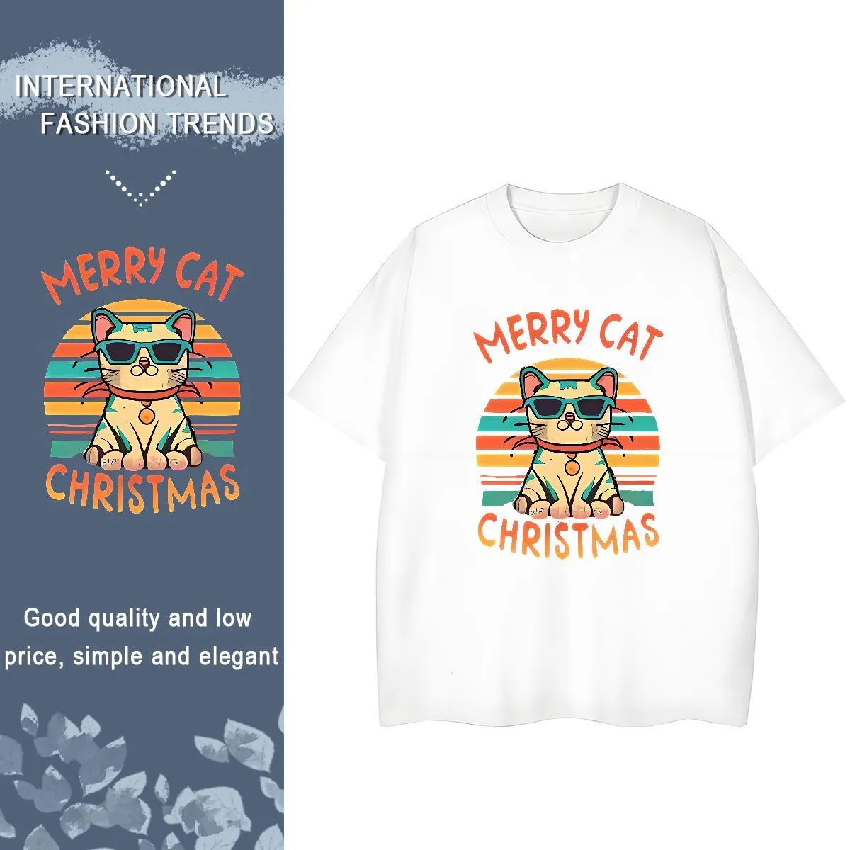 Mens Streetwear Graphic Tees: Breathable 100% Cotton Unisex T - Main Image