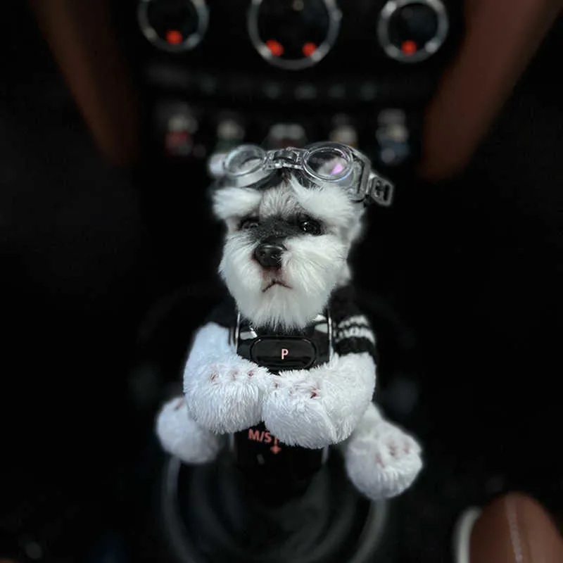 DHgate.com:Adorable Schnauzer Car Decor: Cute Dog Dashboard