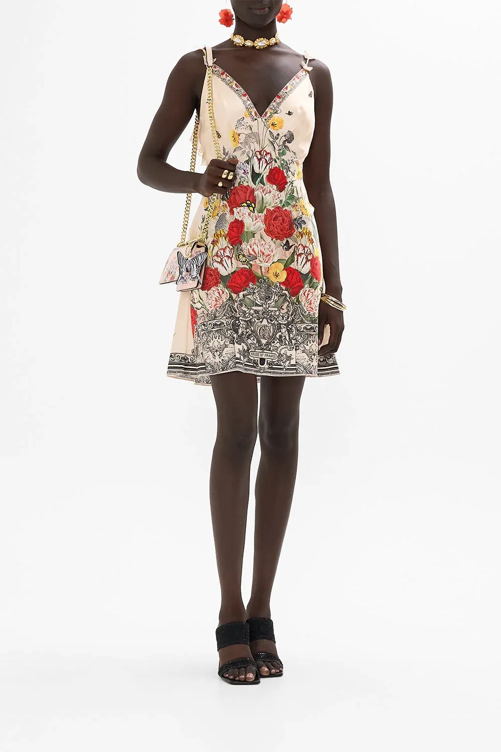 polyester a line dress S.L. Fashions 9151145 main image 1