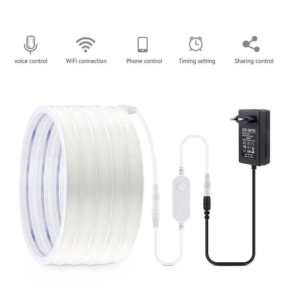 10M Tuya WiFi Smart Neon LED Strip Light 320... From Casual_love_l ...