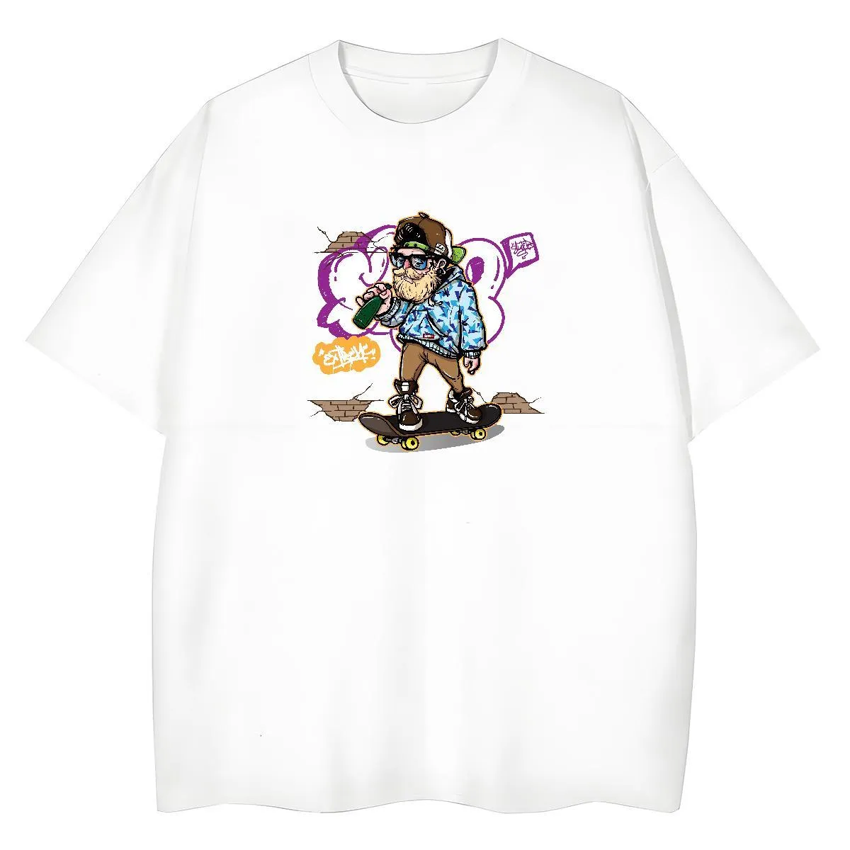 100% Cotton Cartoon Character T-Shirts | Breathable, Short-Sleeve