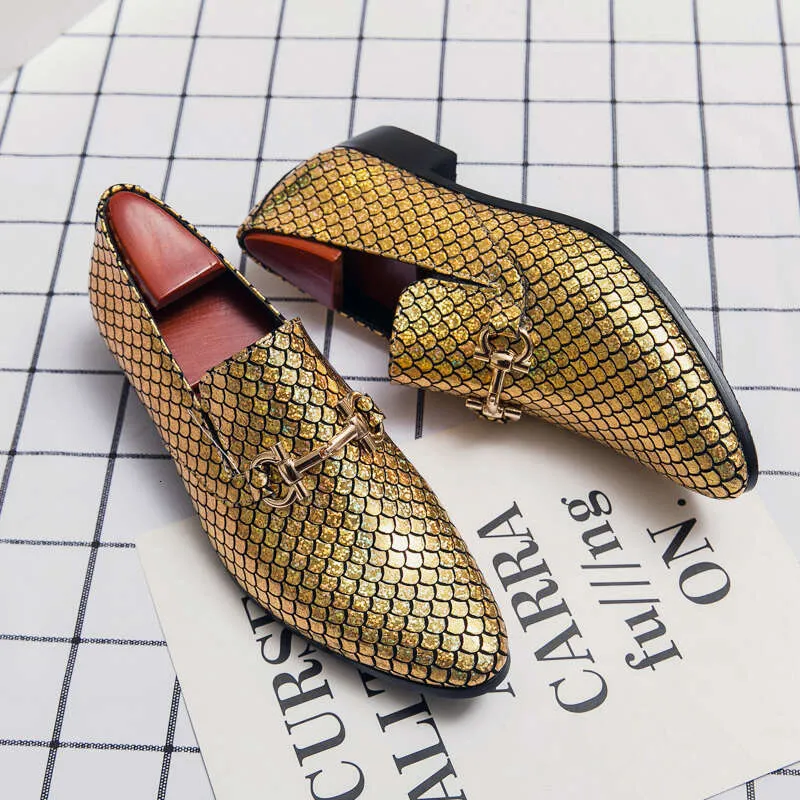 Italian Gold Leather Almond Toe Mens Dress Slip-On Shoes Size 48 Extra Wide  from Dhgate Dress Shoes - price 61.57
