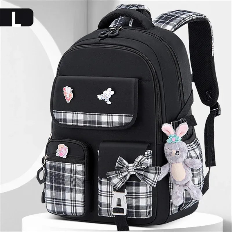 Cute Bunny Backpack for Girls: Orthopedic, Waterproof Kids