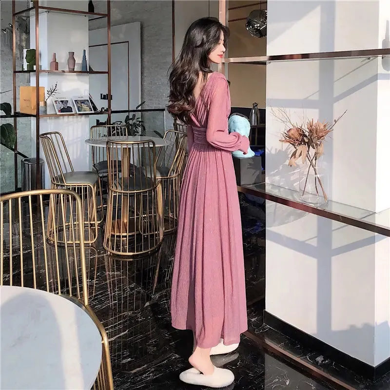 Sequin Midi pink dress - Vintage Chiffon Maxi for Women Sequin Midi pink dress - Vintage Chiffon Maxi for Women