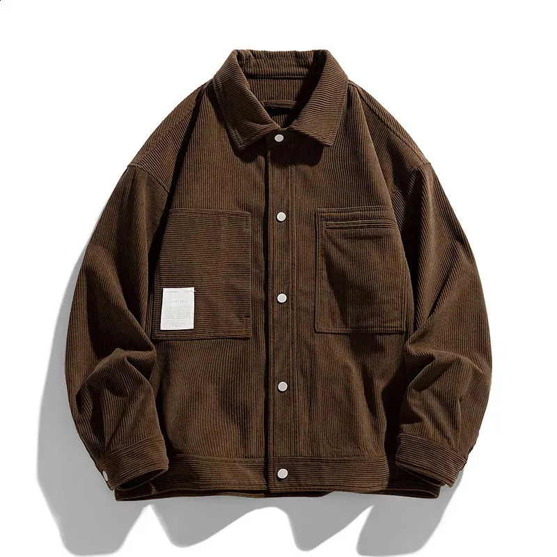 Vintage Corduroy Bomber corduroy jacket for Men - Autumn Vintage Corduroy Bomber corduroy jacket for Men - Autumn