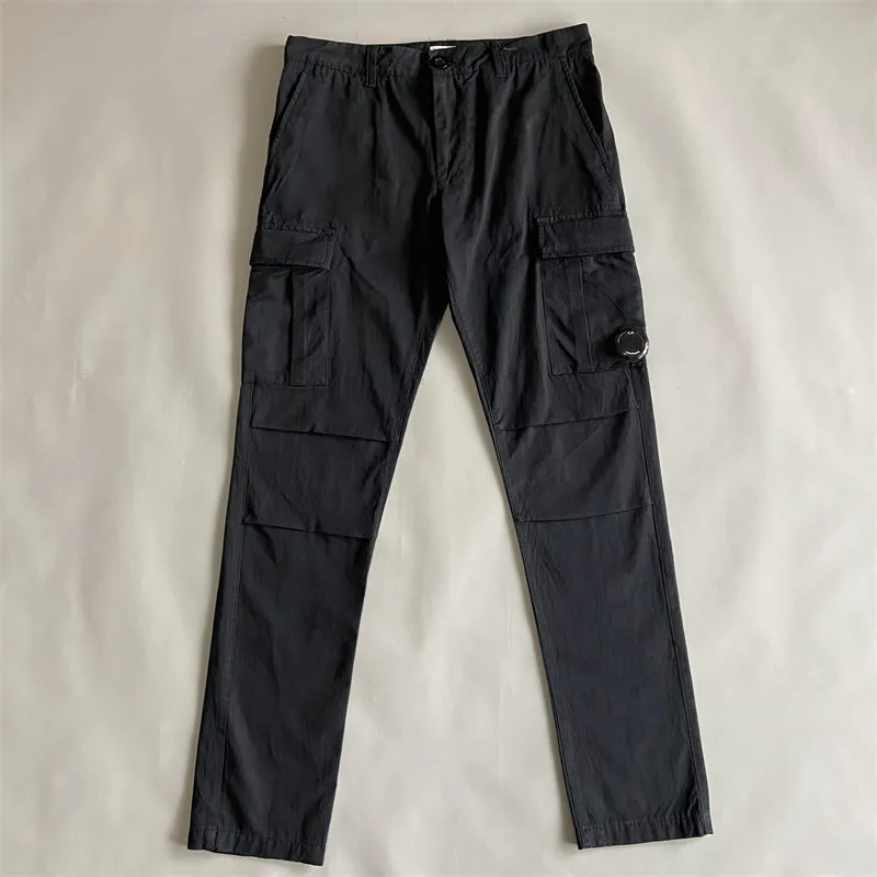 Pantalones de diseñador con bolsillos y cargo para hombre, pantalones deportivos informales para exteriores, de algodón, 4 colores, para otoño e invierno_voghion.com