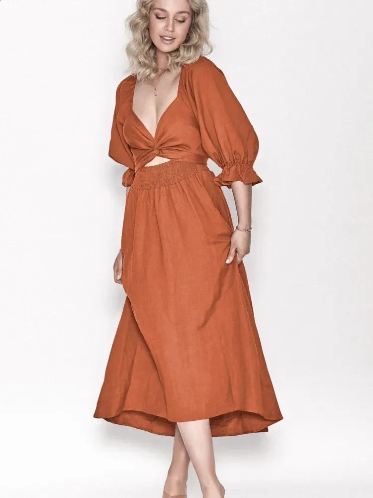 cord a line dress A-Line Long Dress XL-XXL main image 0