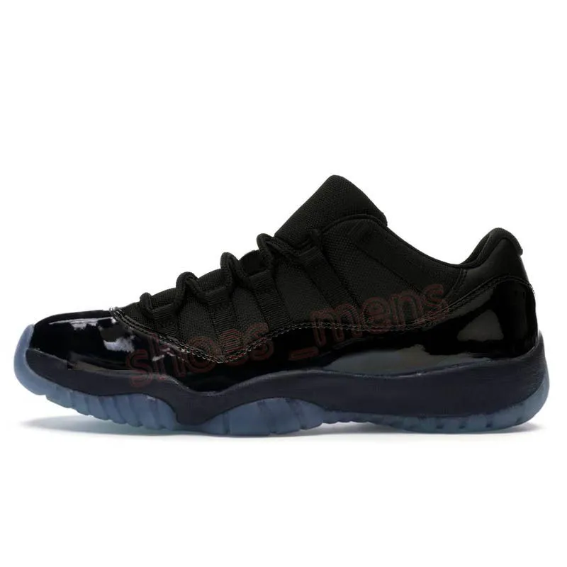 Jordan retro 11 low all black discount