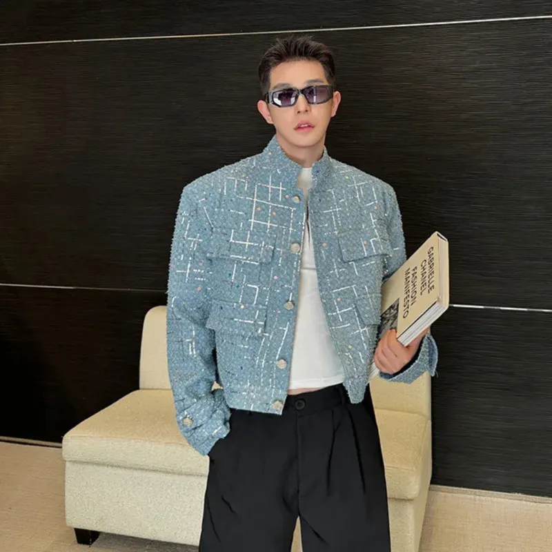 Fashion Chanel Mens Coat Denim Jacket How To Wear A Sequin Dress