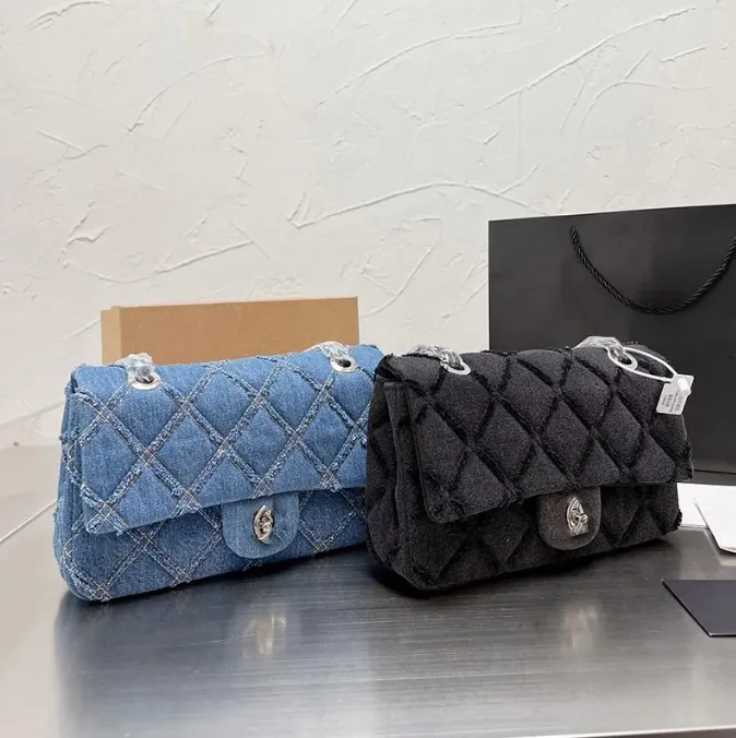 Flap Bag Jean Designer Bag Save Big On Bulk Blue Denim Handbags