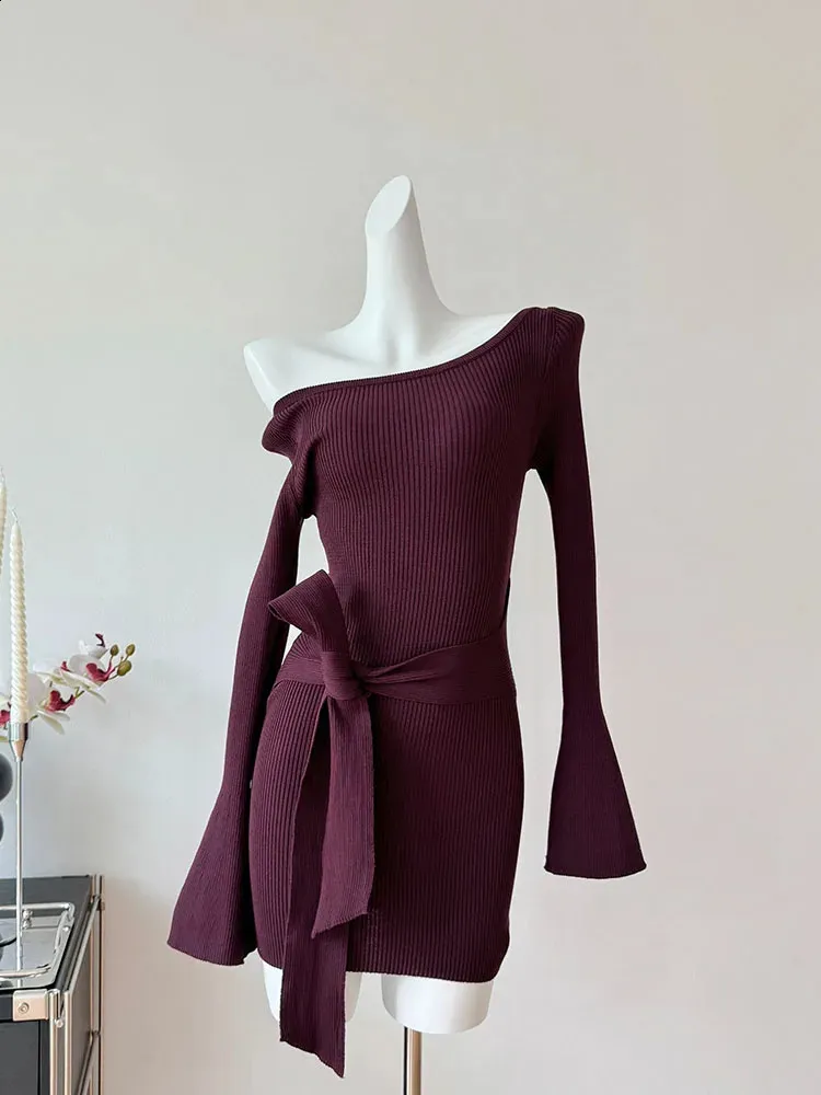 how should a mermaid dress fit Black - Solene - Black and White Off Shoulder Flower Dress main image 1