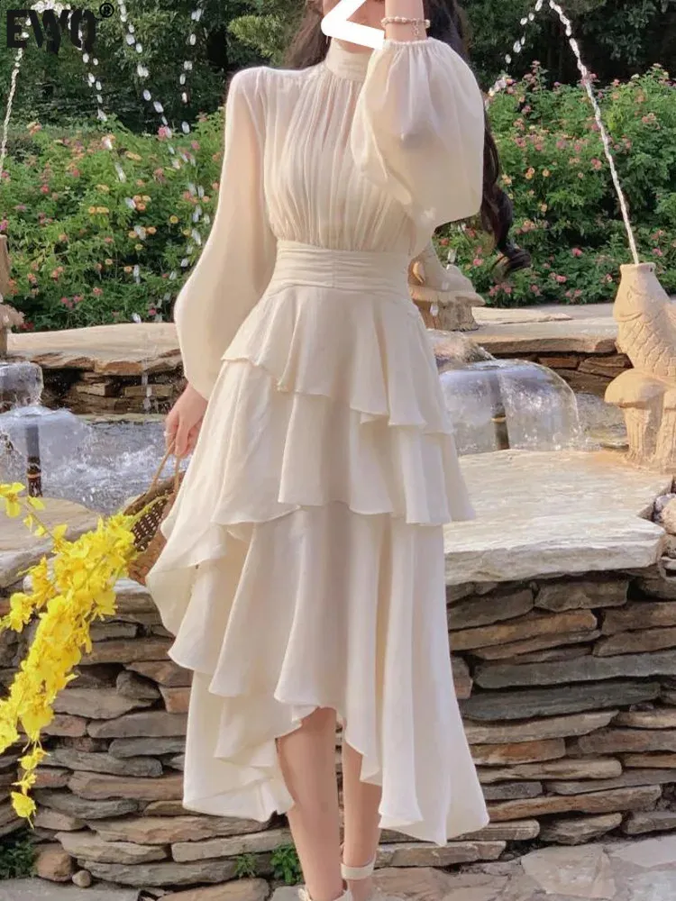 Women's summer loose fitting white dress 4374 Women's summer loose fitting white dress 4374