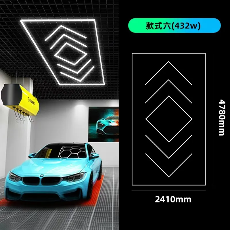 ガレージライトヘキサゴンライトランプ110V 240V...を￥34,398 | DHgate