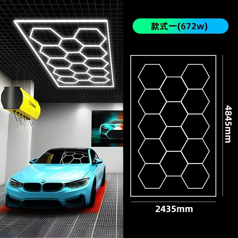 ガレージライトヘキサゴンライトランプ110V 240V...を￥34,398 | DHgate