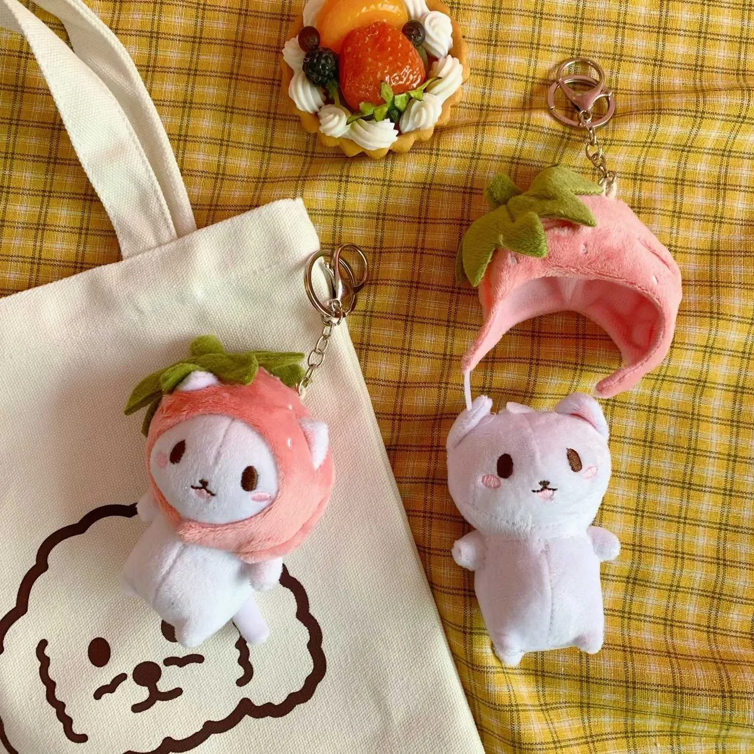 Animal Plush Keychain Cute Cartoon Plush Keychain... From Innovation ...