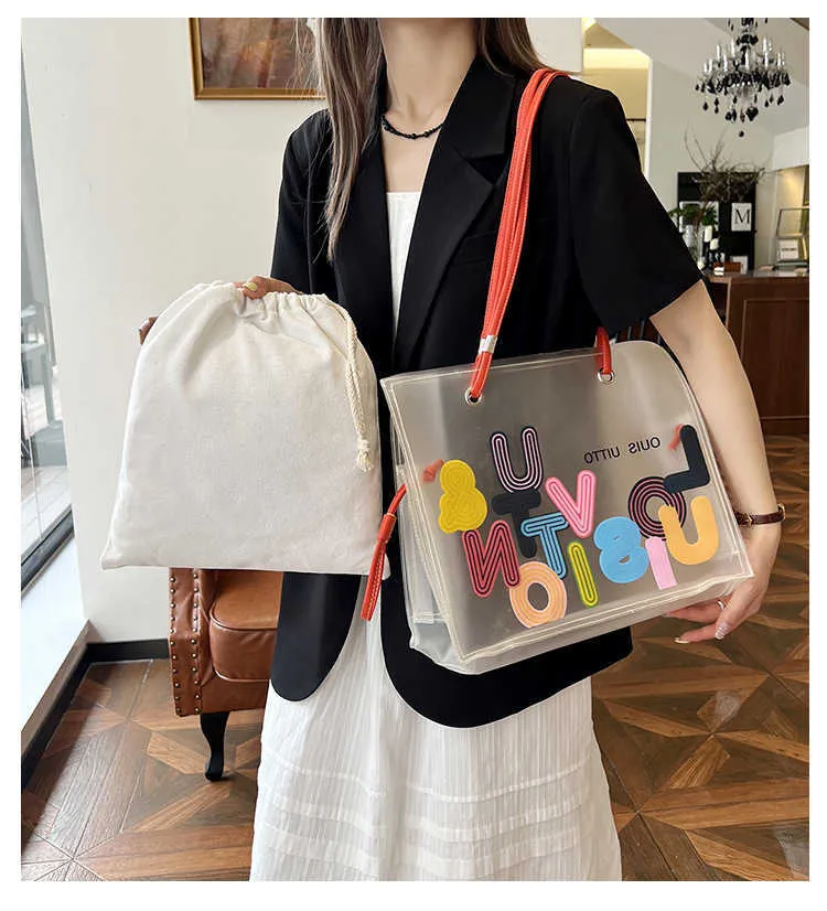 DHgate.com:2024 TrendLarge Capacity Transparent Jelly