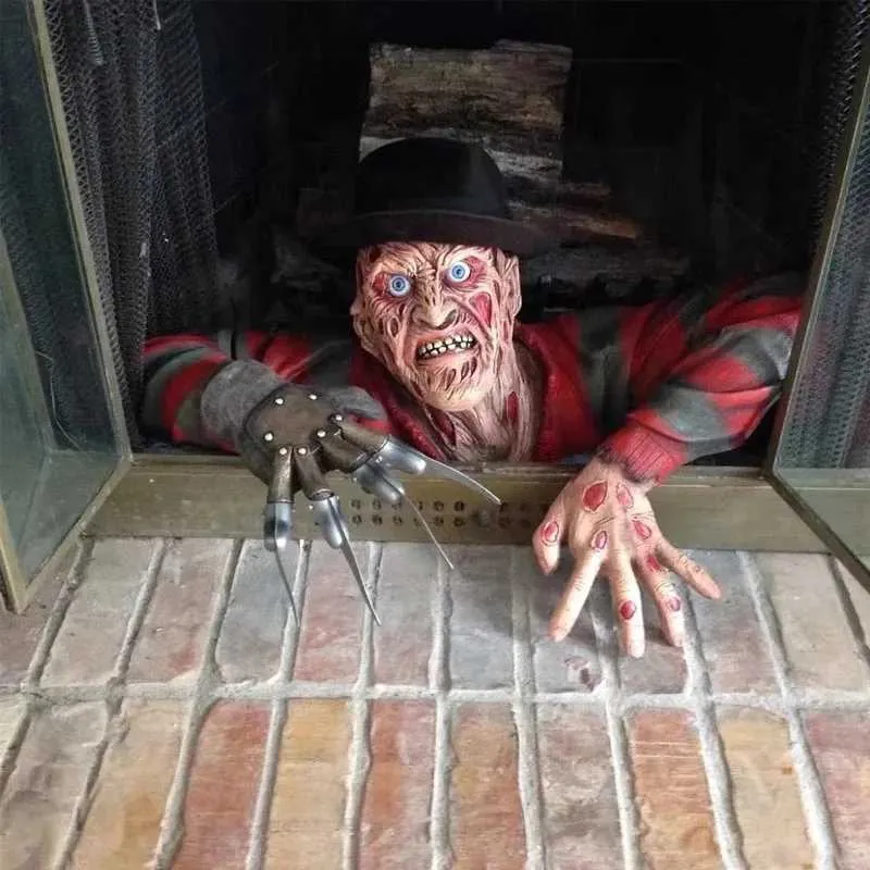 Animated Zombie and Ghost Figurines for Outdoor Frights