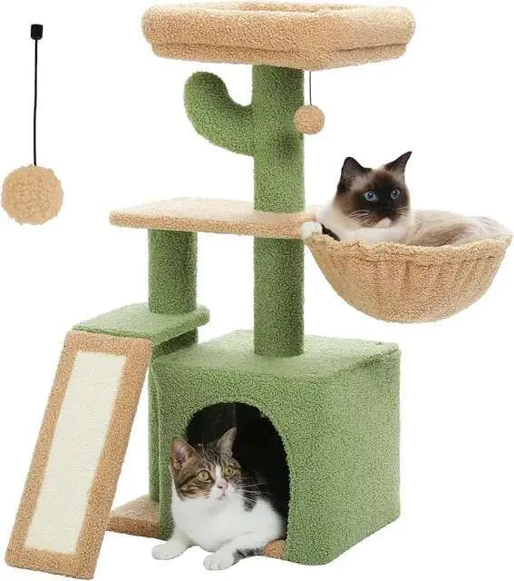 Cat tree with ramp discount