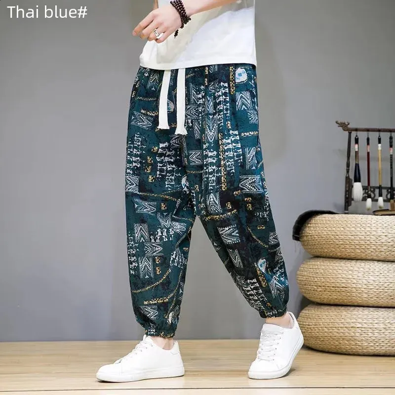 Pantalones De Harem Harem Summer Ligero Thai Thai Tailandia Fit