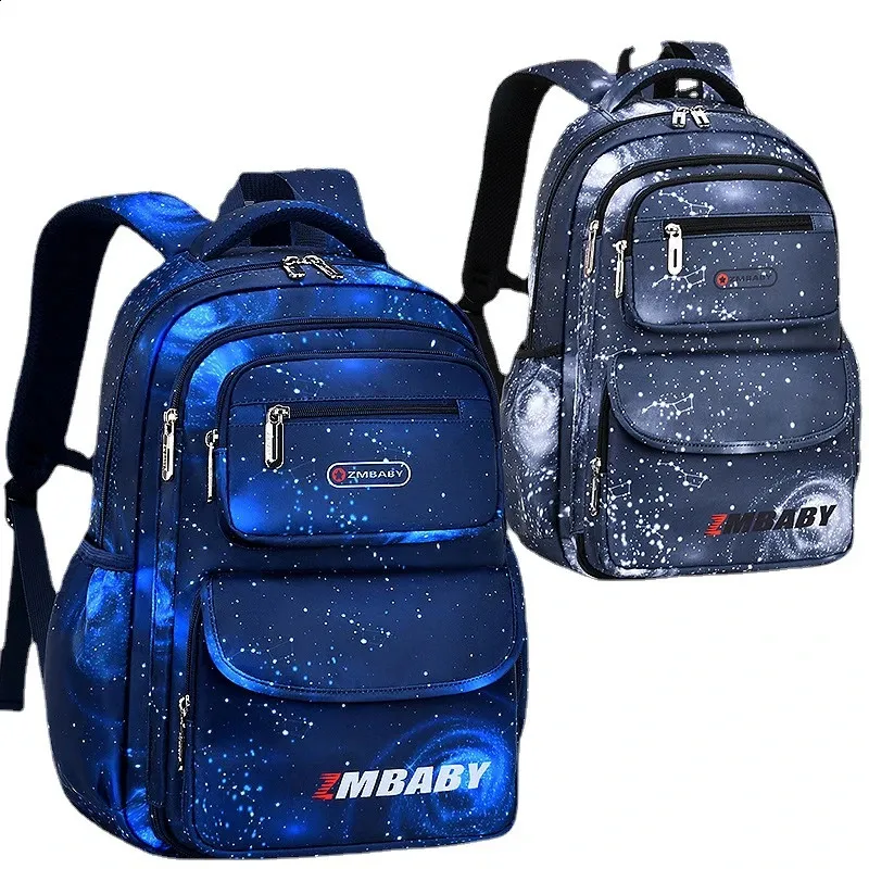 Kids Backpack For School - Waterproof, Lightweight, With Laptop Sleeve (Fits 14-16"), Black Gemstone Design