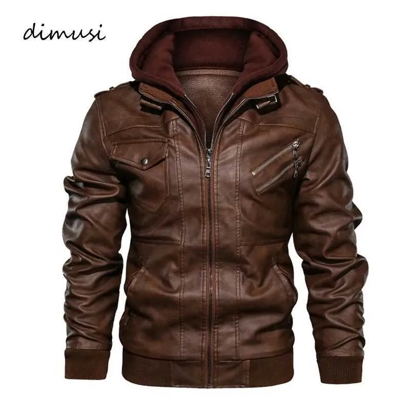 Leather Jacket Designer Winter Coats Mens Sale Mens Hooded PU