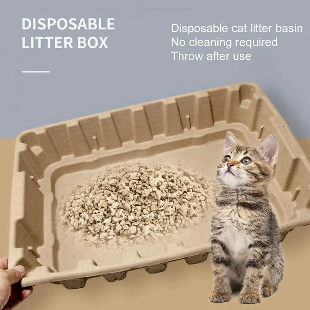Wholesale Reinforced Anti Splashing Cat Litter Petbarn Case Durable Disposable Pet Box For Small Pets At Home Y240819 From Thousand alley end Bulk 28.71 DHgate.Com