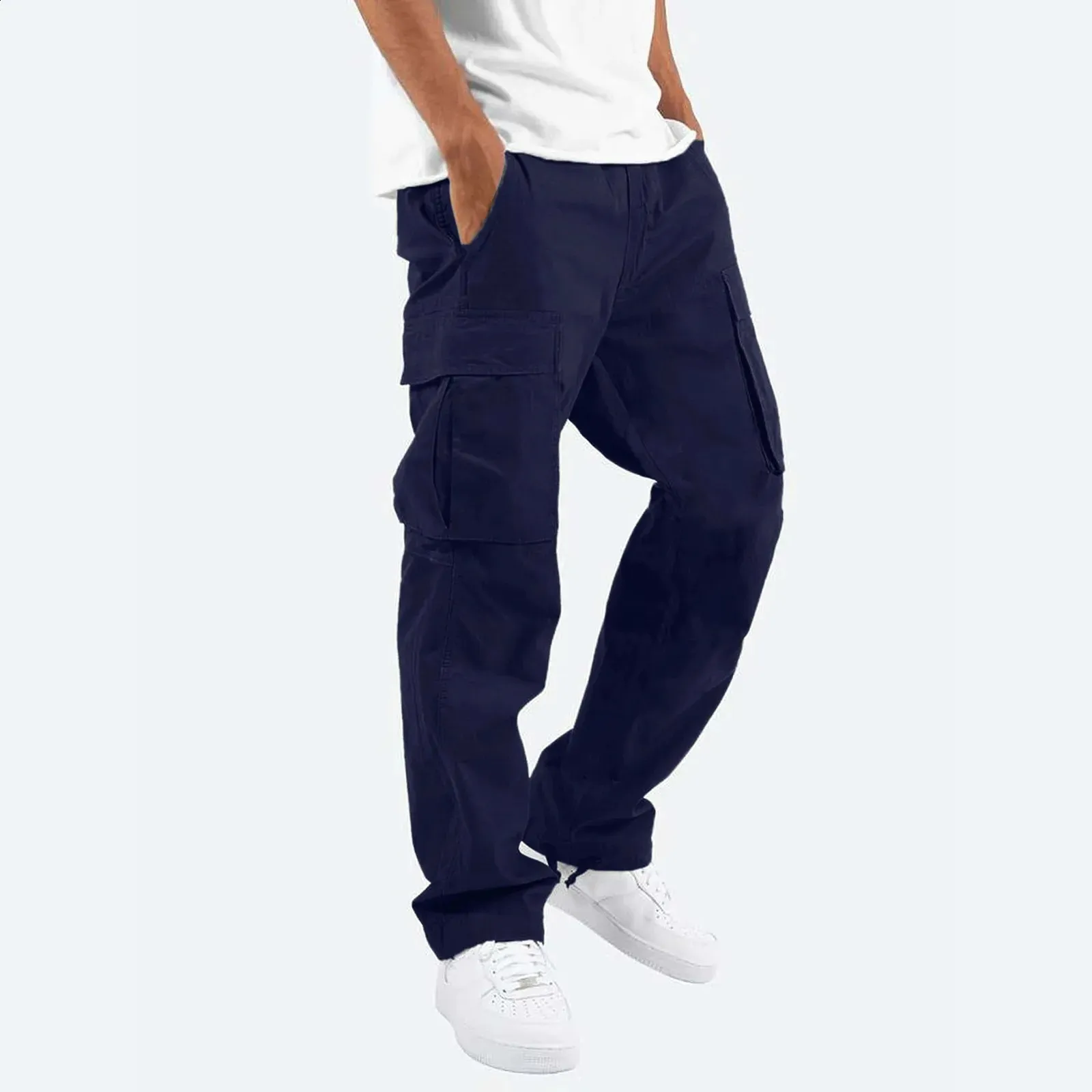 新しく着き cargo ladies Fit Slim Men's pants and Pocket with Clothing