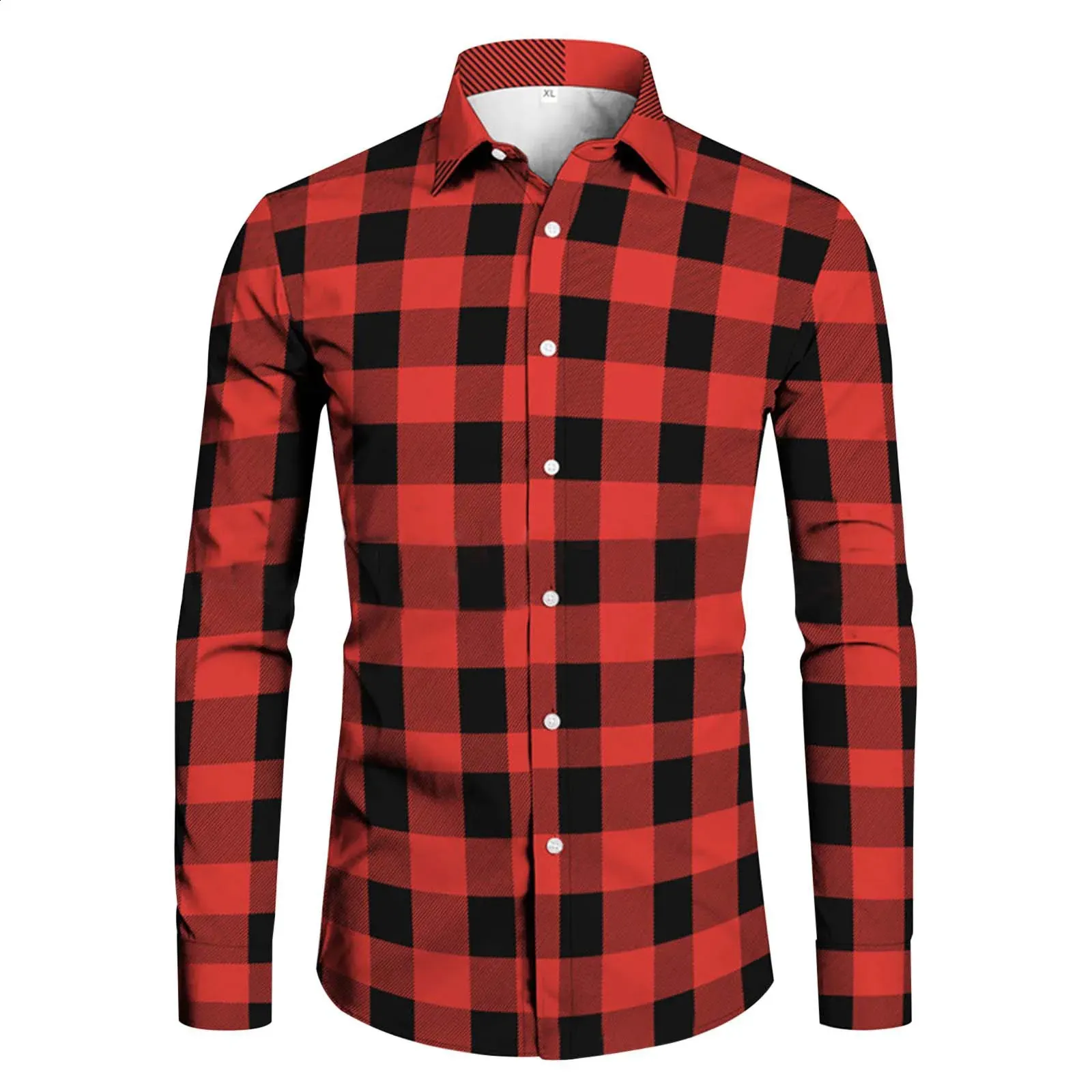 Purple Checkered Mens Long Sleeve Plaid Flannel Shirt Perfect For Business Social Wedding Party Events Button Down Plaid Top Style 240818 From Eshinestore 18.67 DHgate.Com