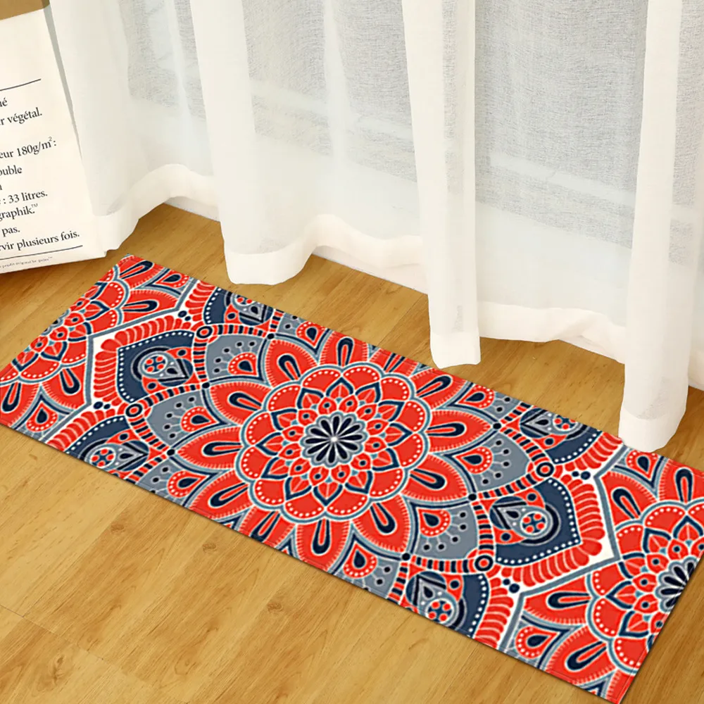 Children's Flannel PVC Carpet Rectangular Bedroom Living Room Rug with ...