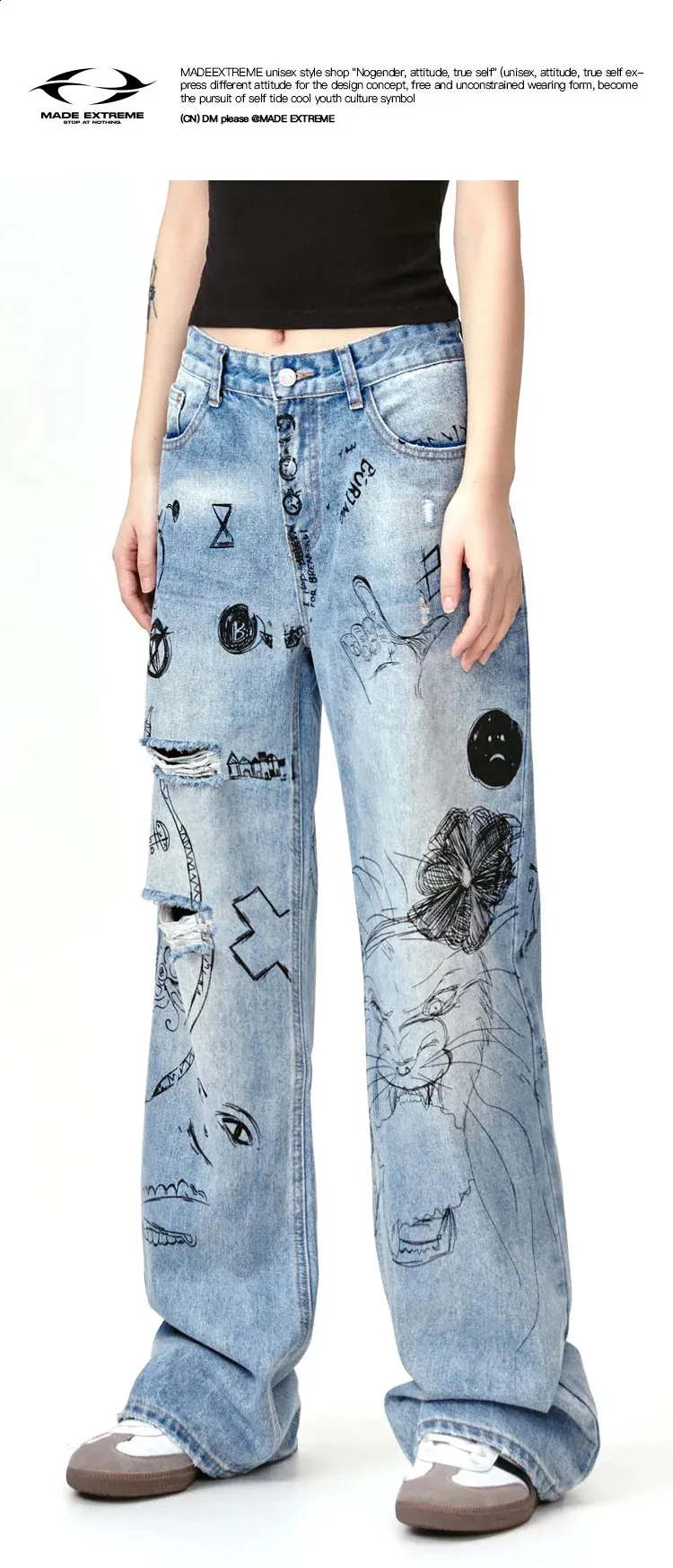 タグ付きdiesel buggy flare damage denim Y2K タグ付きdiesel buggy flare damage denim Y2K（diesel outfit