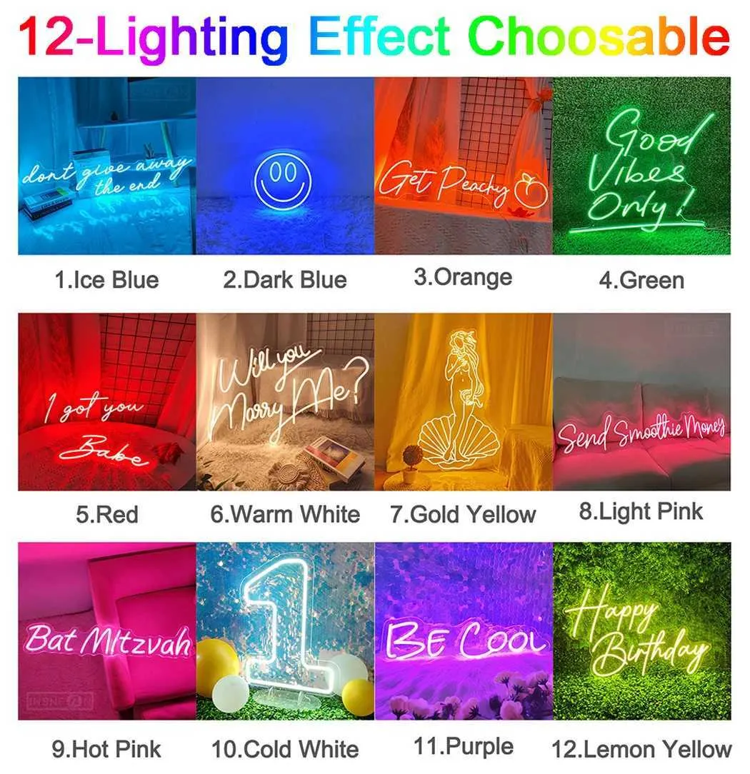 God Bless Neon Lights LED Lights Wall Mounted USB... From Muyang_li1 ...