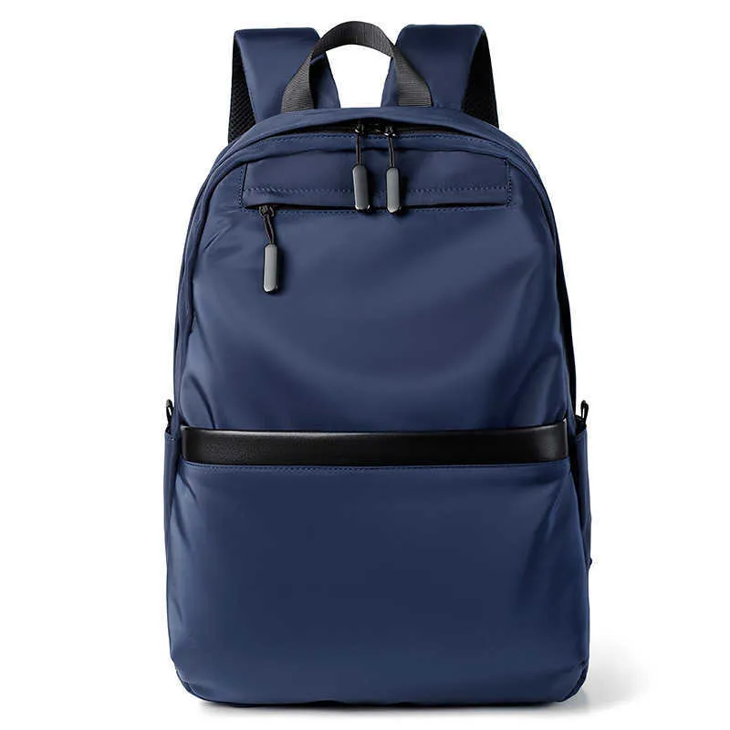 バッグ Diesel enamel nylon backpack navy blue Diesel enamel nylon backpack navy blue DIESEL Backpacks for