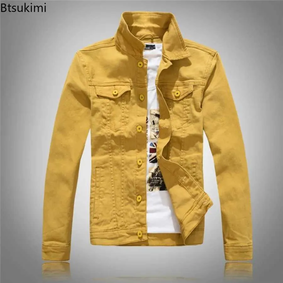 Men's Designer Denim denim jacket - Slim Fit, Long