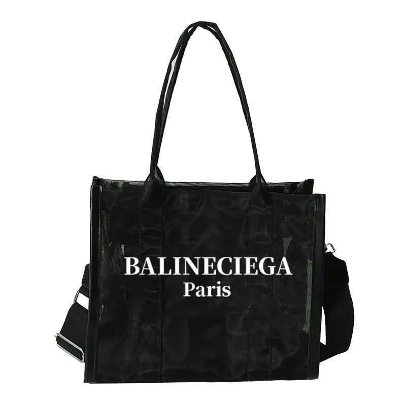 Korean Style Jelly Cross Body Canvas Tote Bags With Large