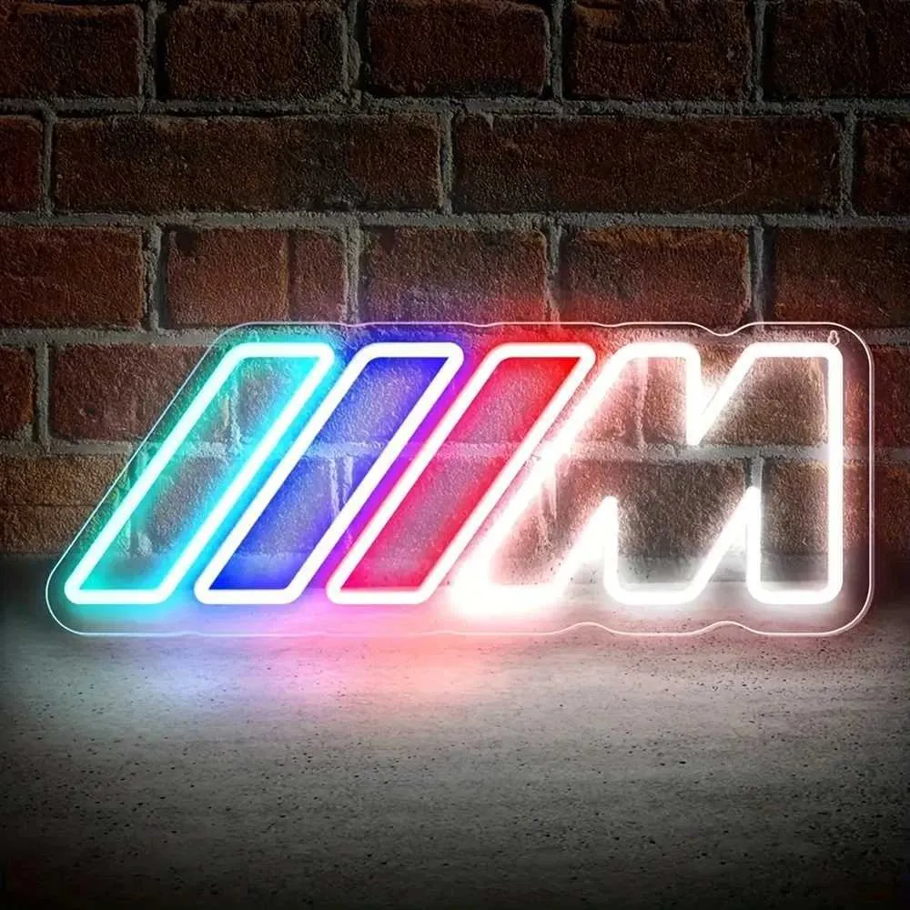 IIM Car POWER Neon Sign 16 X 6In Auto Led Neon Night For Auto Shop