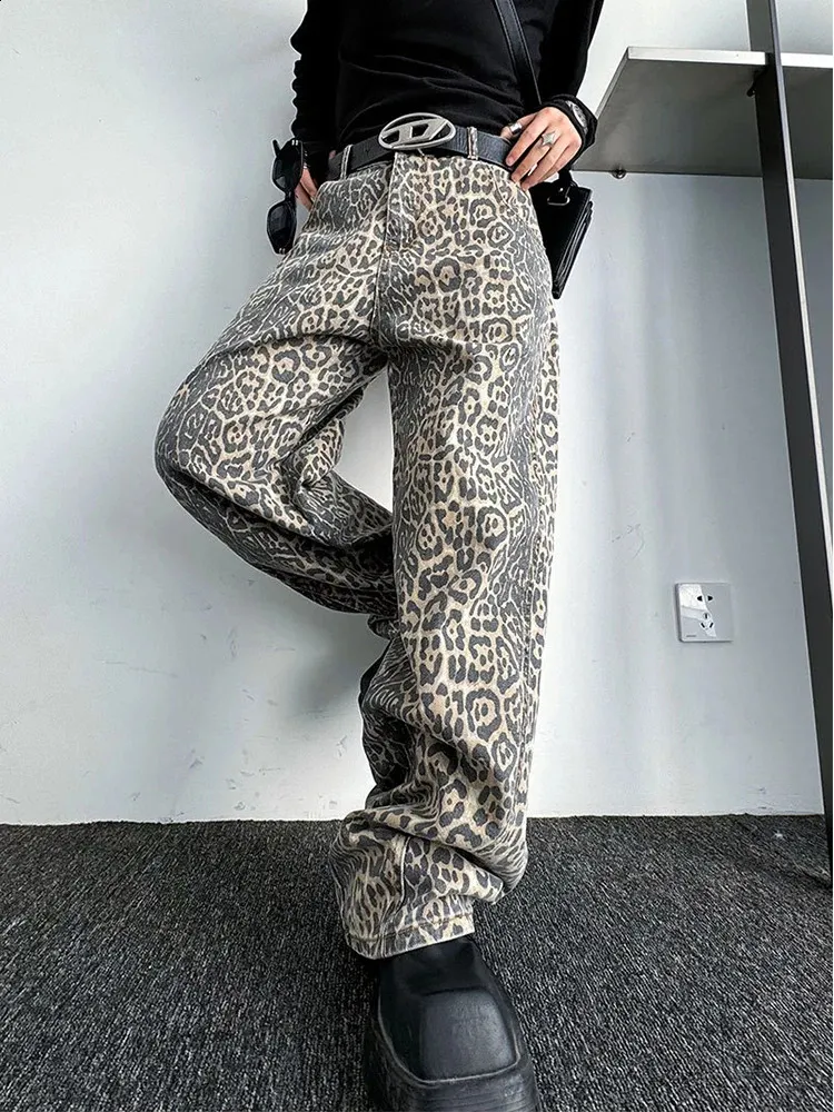 サイズM NoREMID GREY LEOPARD PANTS grey noremid LEOPARD PANTS