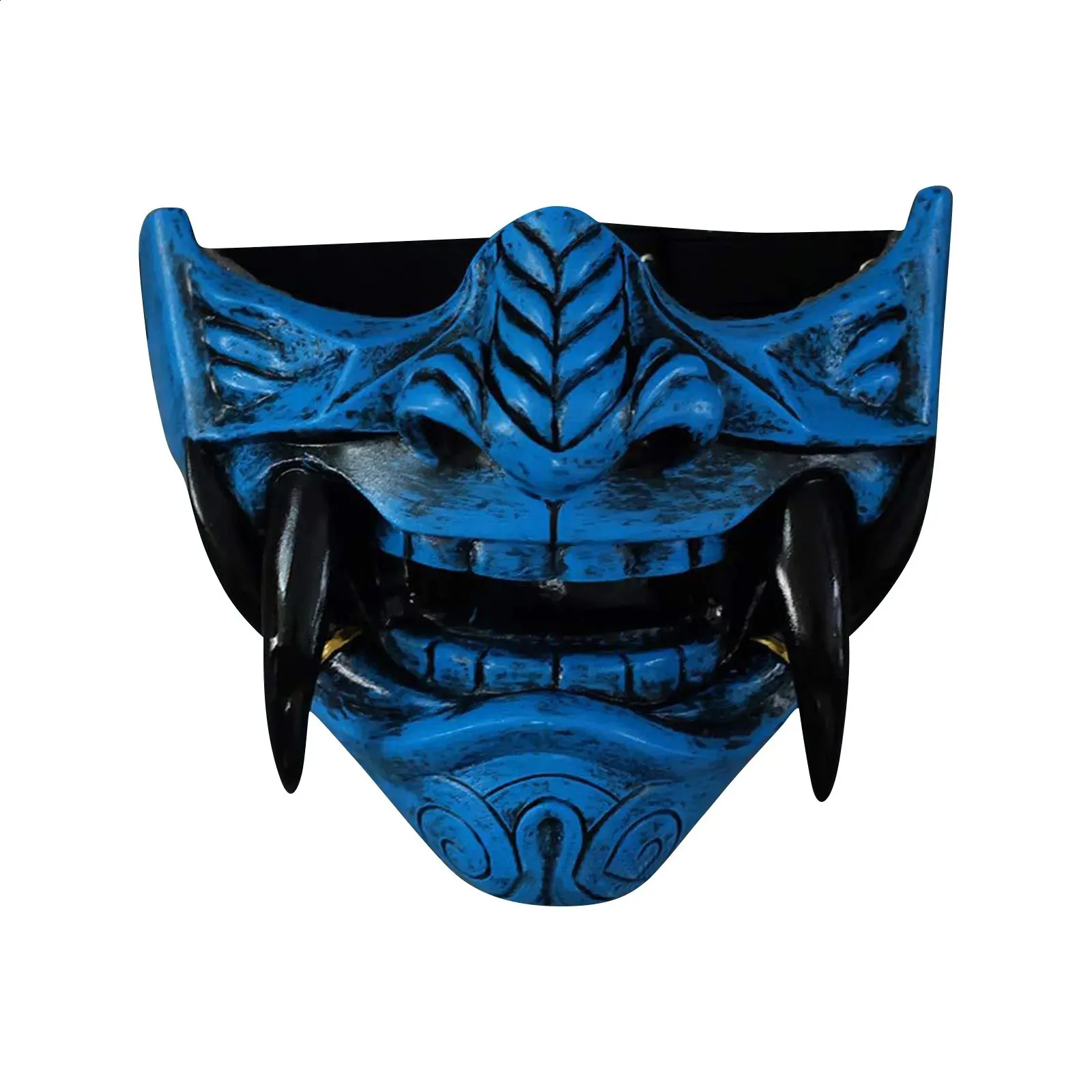 Maschera Hannya Blu AIUTAMI A SCEGLIERE I COLORI PER LA MIA MASCHERA Maschera Hannya Blu AIUTAMI A SCEGLIERE I COLORI PER LA MIA MASCHERA