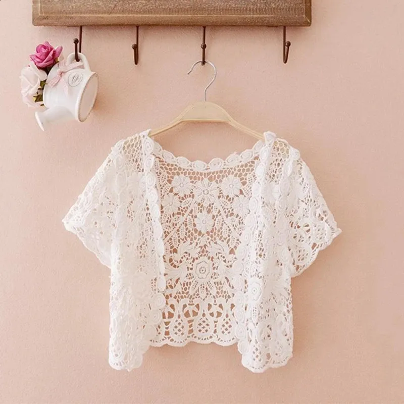 トップス muguet lace sheer cardigan white Sheer Lace Twofer Cardigan Sweater | Nuuly