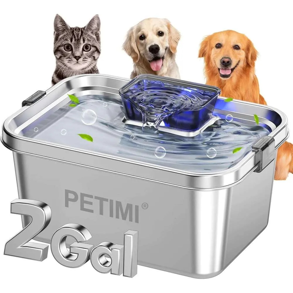 Harmony stainless steel dog fountain hotsell