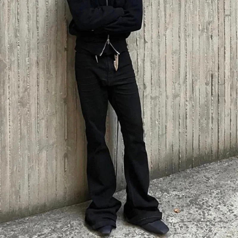 パンツ 00s Levi's 607 black flared denim Y2K Black Loose Flared Wide Leg Mens Jeans: Vintage Y2K