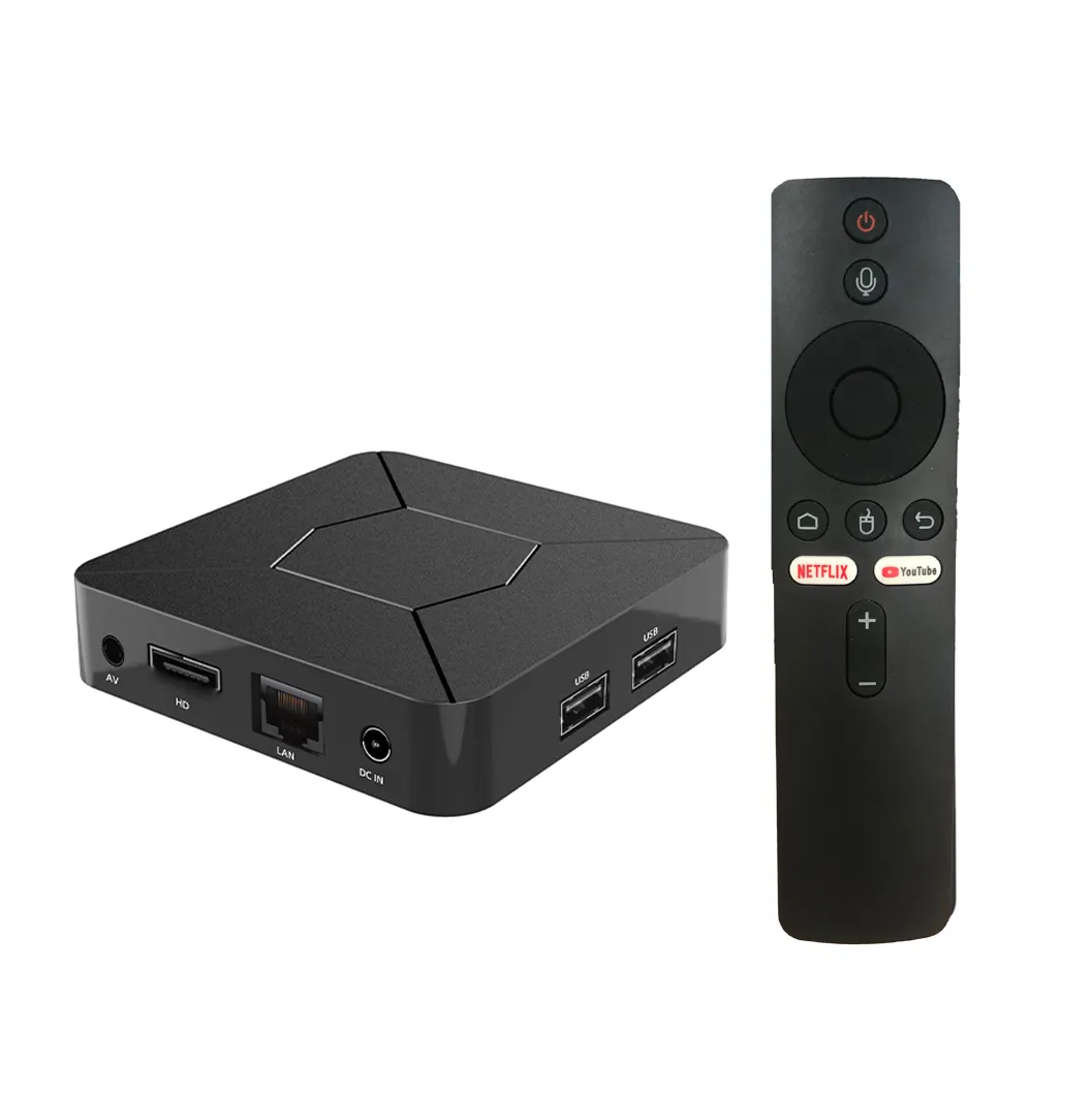 Q5 Android 10.0 TV BOX H313 Quad Core 2GB/8GB Built In 2.4G/5.0G