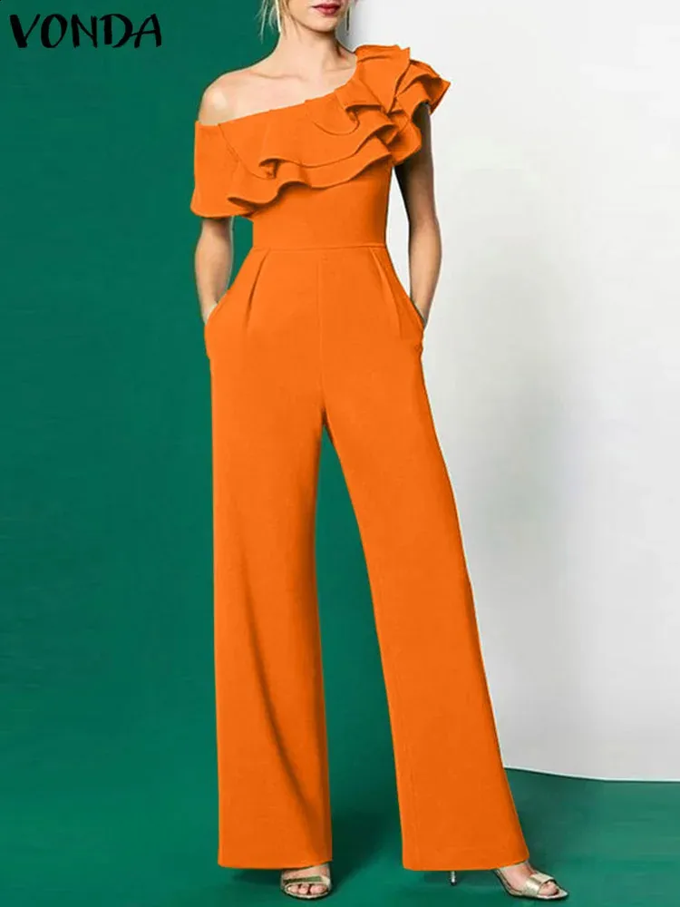 【新品タグ付】off shoulder frills romper グレー off shoulder frills romper – BUNNY APARTMENT