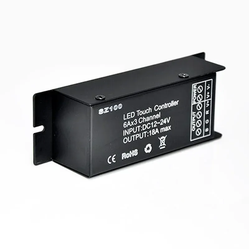 Wireless RGB Controller: 12/24VDC WiFi Bluetooth Music Sync, Color ...