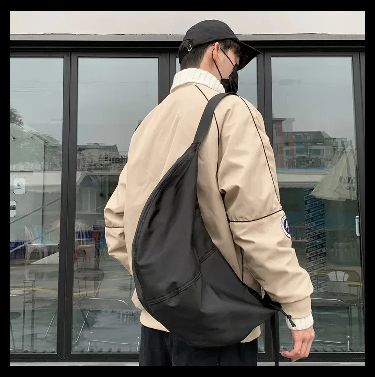 DHgate.com:Nylon Large Capacity Crossbody Bag for Students
